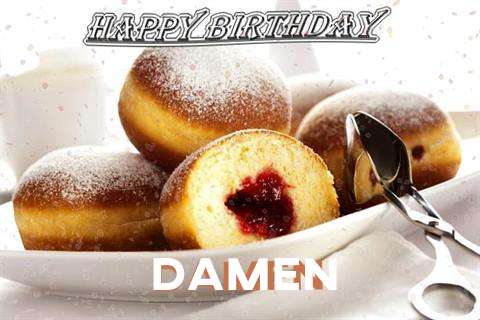 Happy Birthday Wishes for Damen