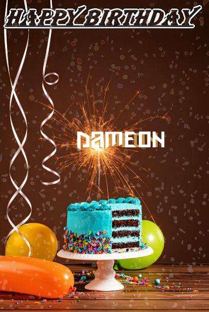 Happy Birthday Cake for Dameon