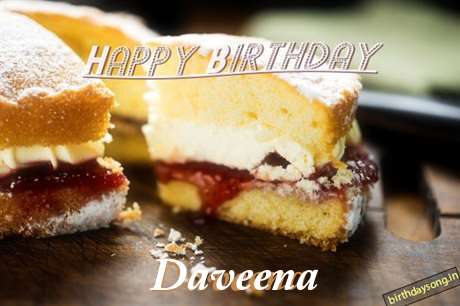 Happy Birthday Daveena Cake Image