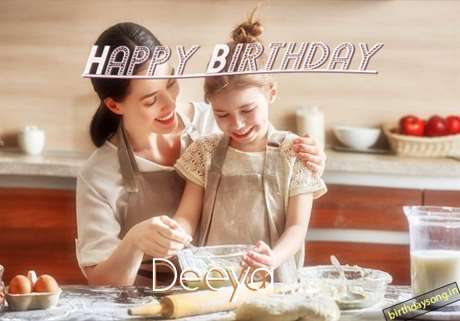 Birthday Wishes with Images of Deeya