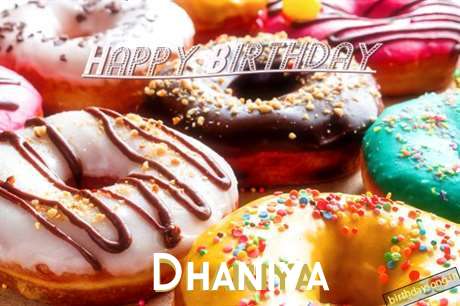 Happy Birthday Cake for Dhaniya
