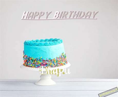 Happy Birthday Dhapu Cake Image