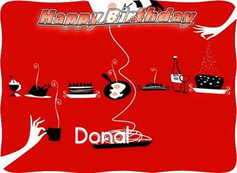 Happy Birthday Wishes for Donal