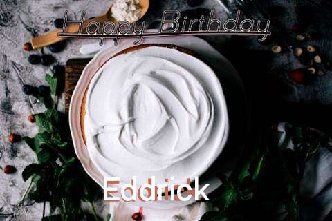 Happy Birthday Eddrick Cake Image