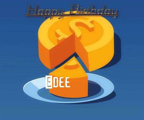 Birthday Wishes with Images of Edee