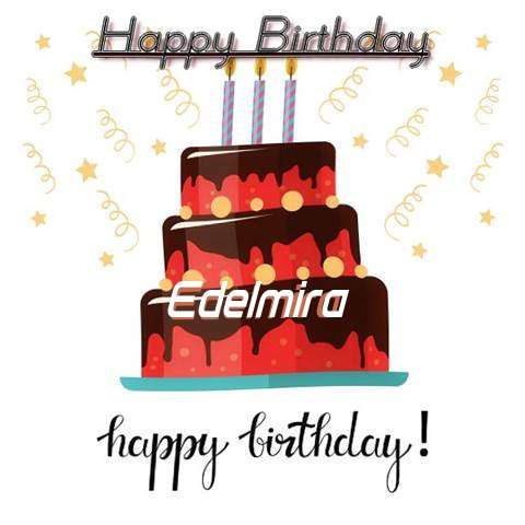 Happy Birthday Cake for Edelmira