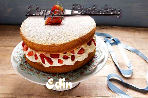 Birthday Wishes with Images of Edin