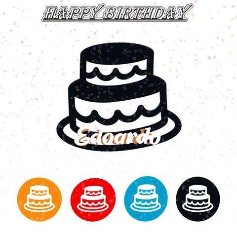 Happy Birthday Edoardo Cake Image