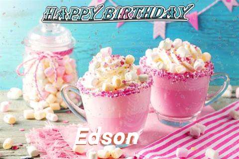 Birthday Wishes with Images of Edson