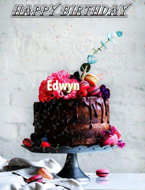 Happy Birthday Edwyn Cake Image