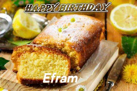 Happy Birthday Cake for Efram