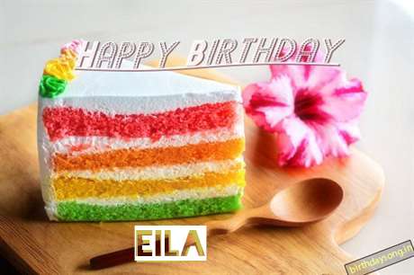 Happy Birthday Eila Cake Image