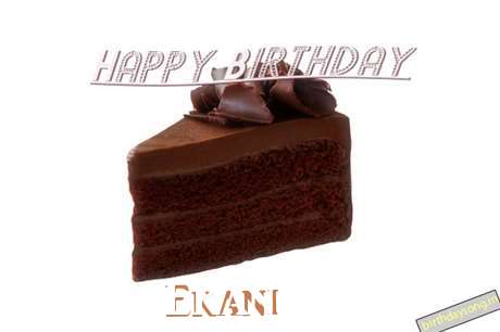 Birthday Wishes with Images of Ekani