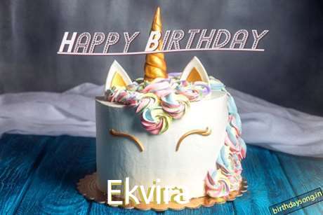 Happy Birthday Cake for Ekvira