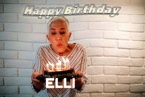 Birthday Wishes with Images of Elli