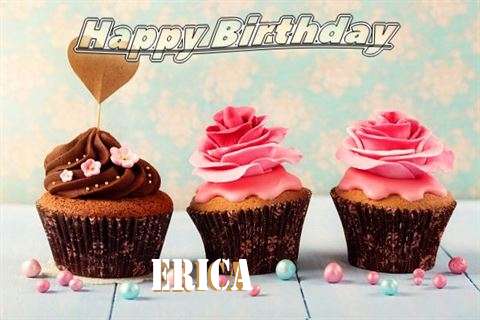 Happy Birthday Erica Cake Image