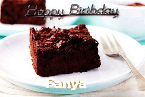 Happy Birthday Cake for Fanya