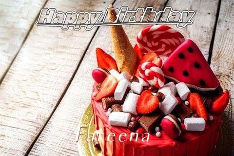 Birthday Wishes with Images of Fareena