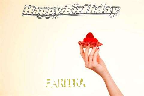 Happy Birthday to You Fareena