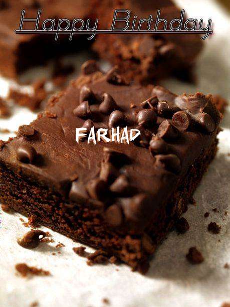 Happy Birthday Farhad Cake Image