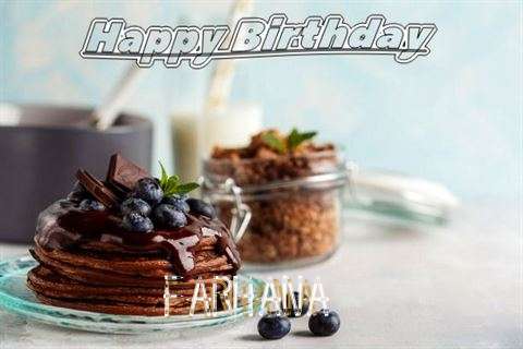 Happy Birthday Farhana