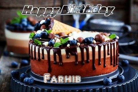 Happy Birthday Cake for Farhib