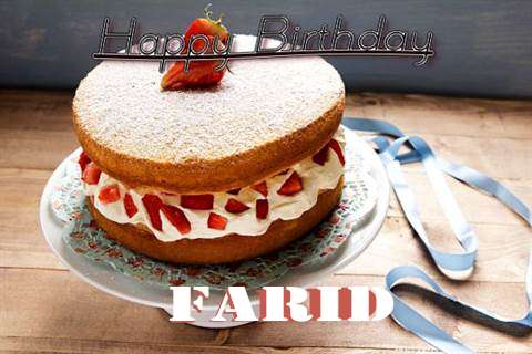 Birthday Wishes with Images of Farid