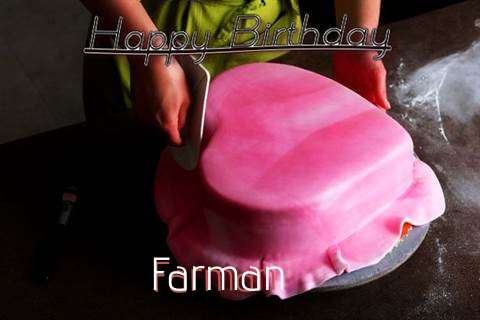 Happy Birthday Cake for Farman