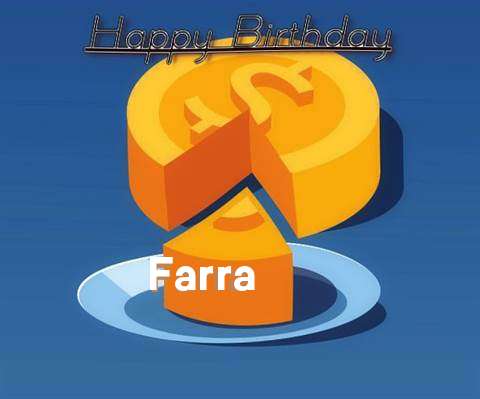 Birthday Wishes with Images of Farra