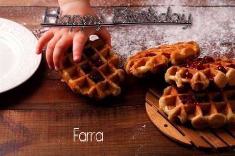 Happy Birthday Wishes for Farra