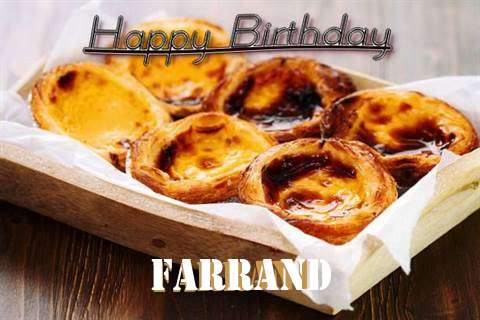 Happy Birthday Wishes for Farrand