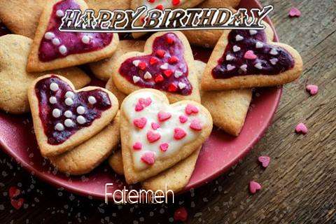 Fatemeh Birthday Celebration