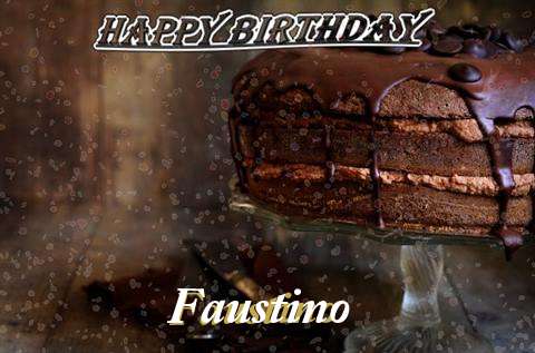 Happy Birthday Cake for Faustino