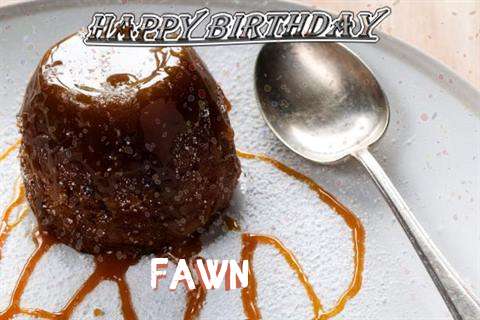Happy Birthday Cake for Fawn