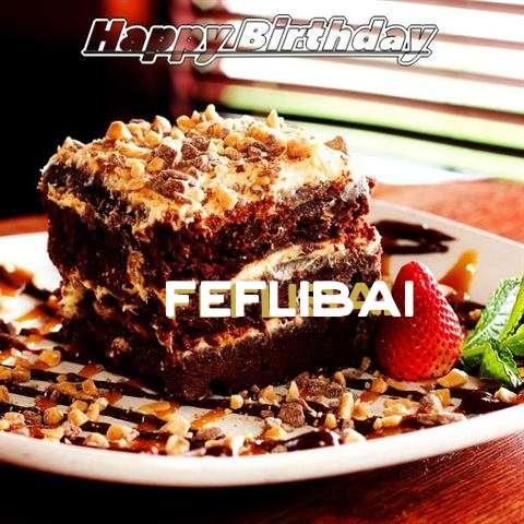 Happy Birthday Cake for Feflibai