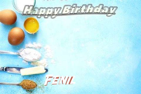 Happy Birthday Cake for Fenil