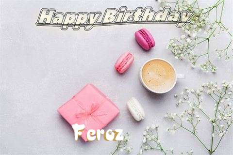 Happy Birthday Feroz Cake Image