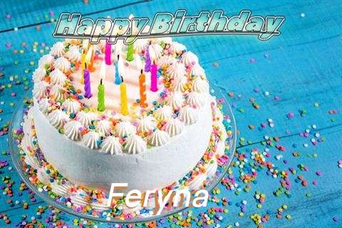 Happy Birthday Wishes for Feryna
