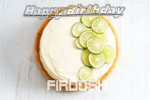 Happy Birthday to You Firdosh