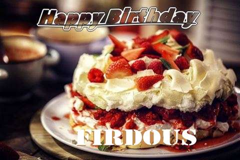 Happy Birthday Firdous