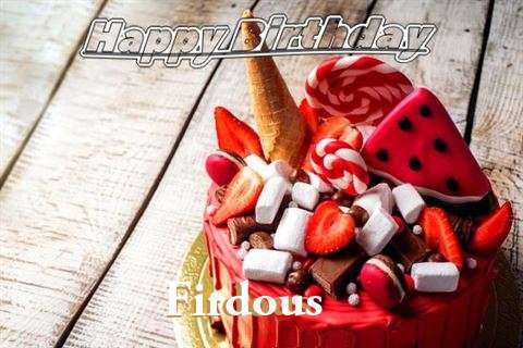 Birthday Wishes with Images of Firdous