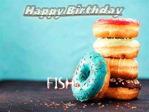 Birthday Wishes with Images of Fish