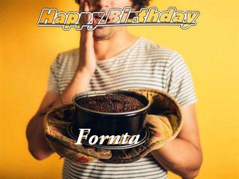 Happy Birthday Fornta Cake Image