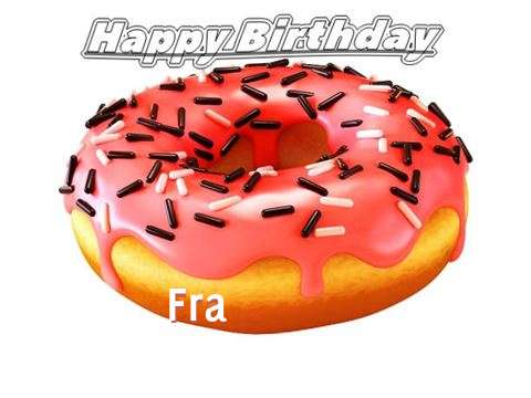 Happy Birthday to You Fra