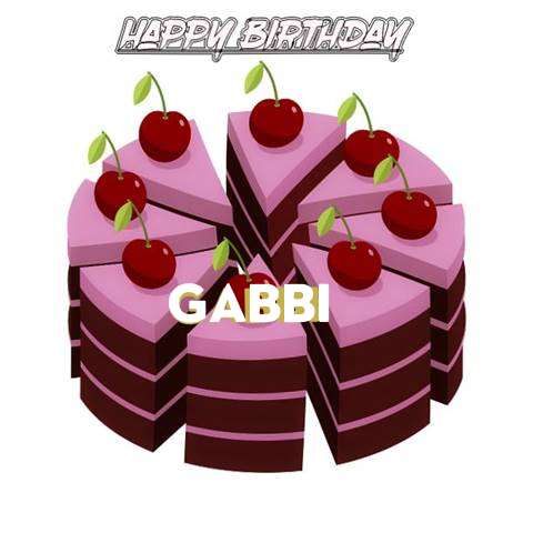 Happy Birthday Cake for Gabbi