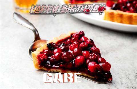 Birthday Wishes with Images of Gabe