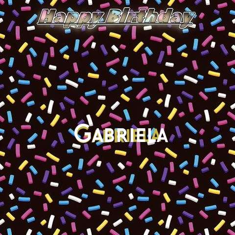 Birthday Wishes with Images of Gabriela