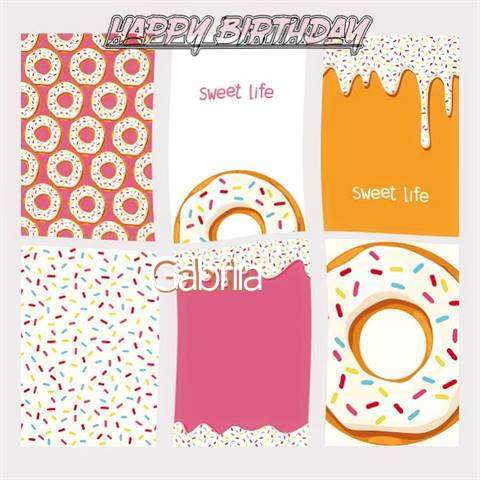Happy Birthday Cake for Gabrila