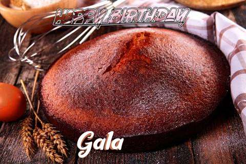 Happy Birthday Gala Cake Image