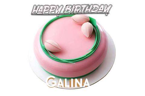Happy Birthday Cake for Galina